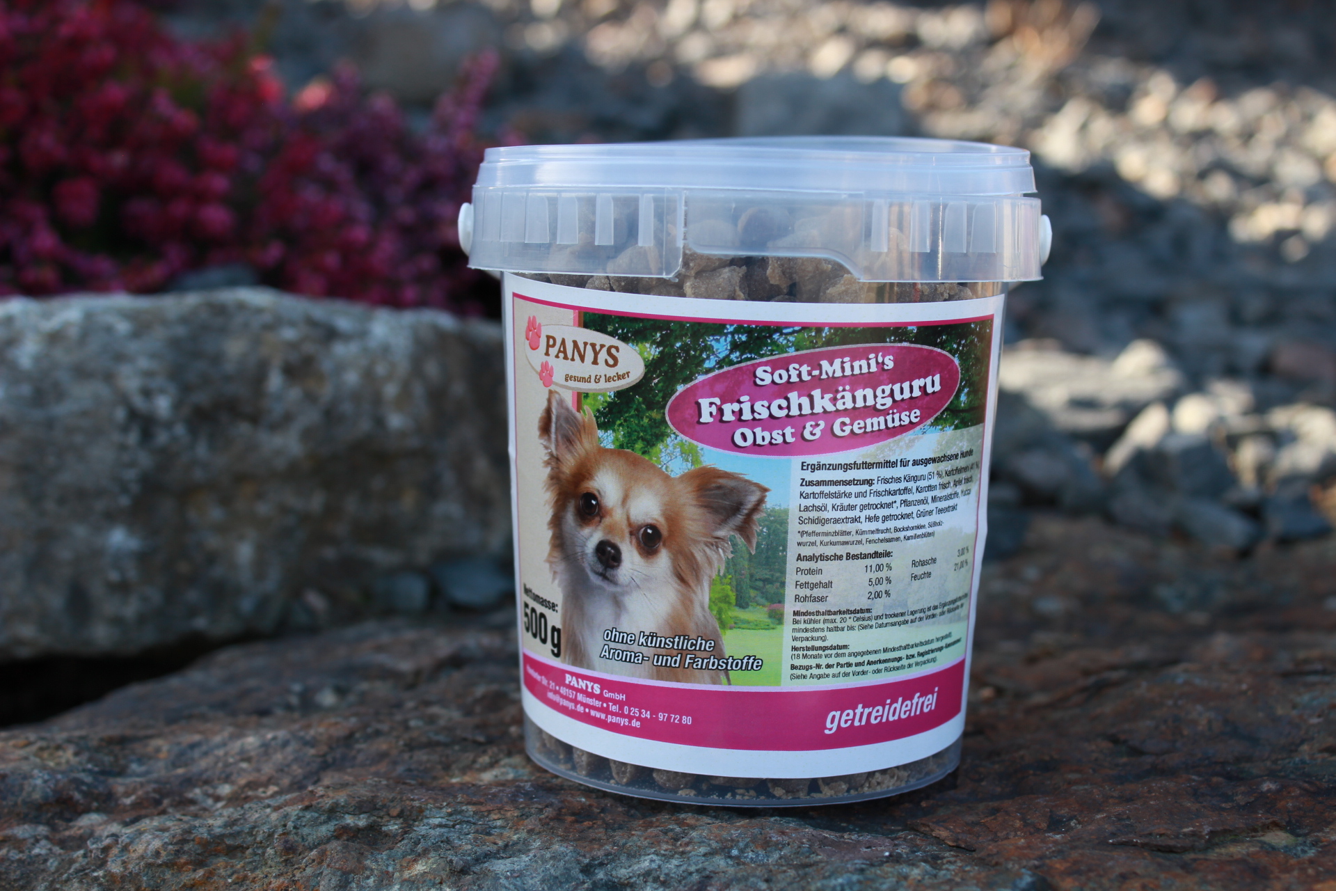 500 Gramm Dose softminis_frischkaenguru_obst_gemuese